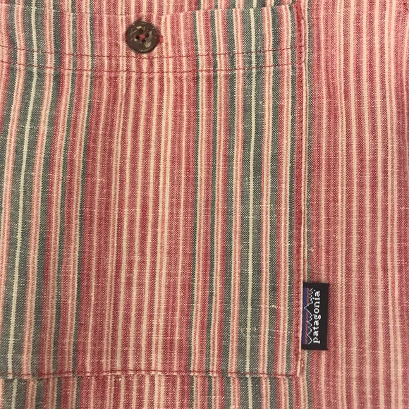 Patagonia 100% hemp men’s Button down shirt Sz XL - Picture 3 of 4